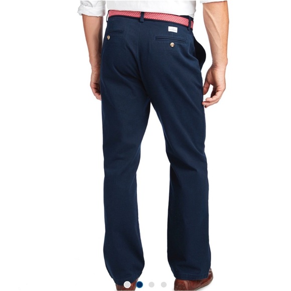 Vineyard vines mens classic fit Club pant navy blue size 42 X 32 - Picture 2 of 9